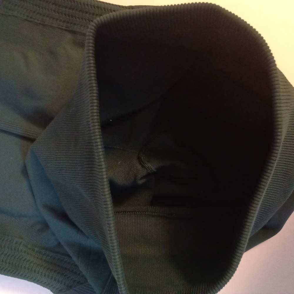Lululemon Athletica Flow And Go Crop Leggings Deep Green - Picture 5 of 9